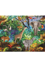 Crocodile Creek Holographic 100 pc Jungle Paradise Puzzle