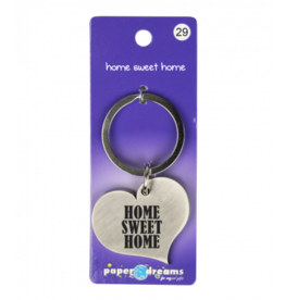 Hart sleutelhanger - Home Sweet Home