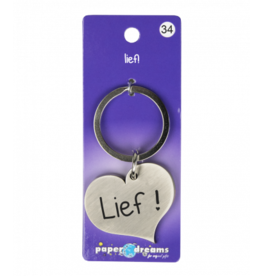 pd party Hart sleutelhanger - Lief