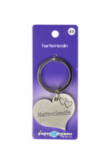 Hart sleutelhanger - Hartsvriendin