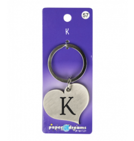 pd party Hart sleutelhanger - K