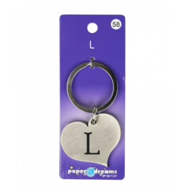 pd party Hart sleutelhanger - L