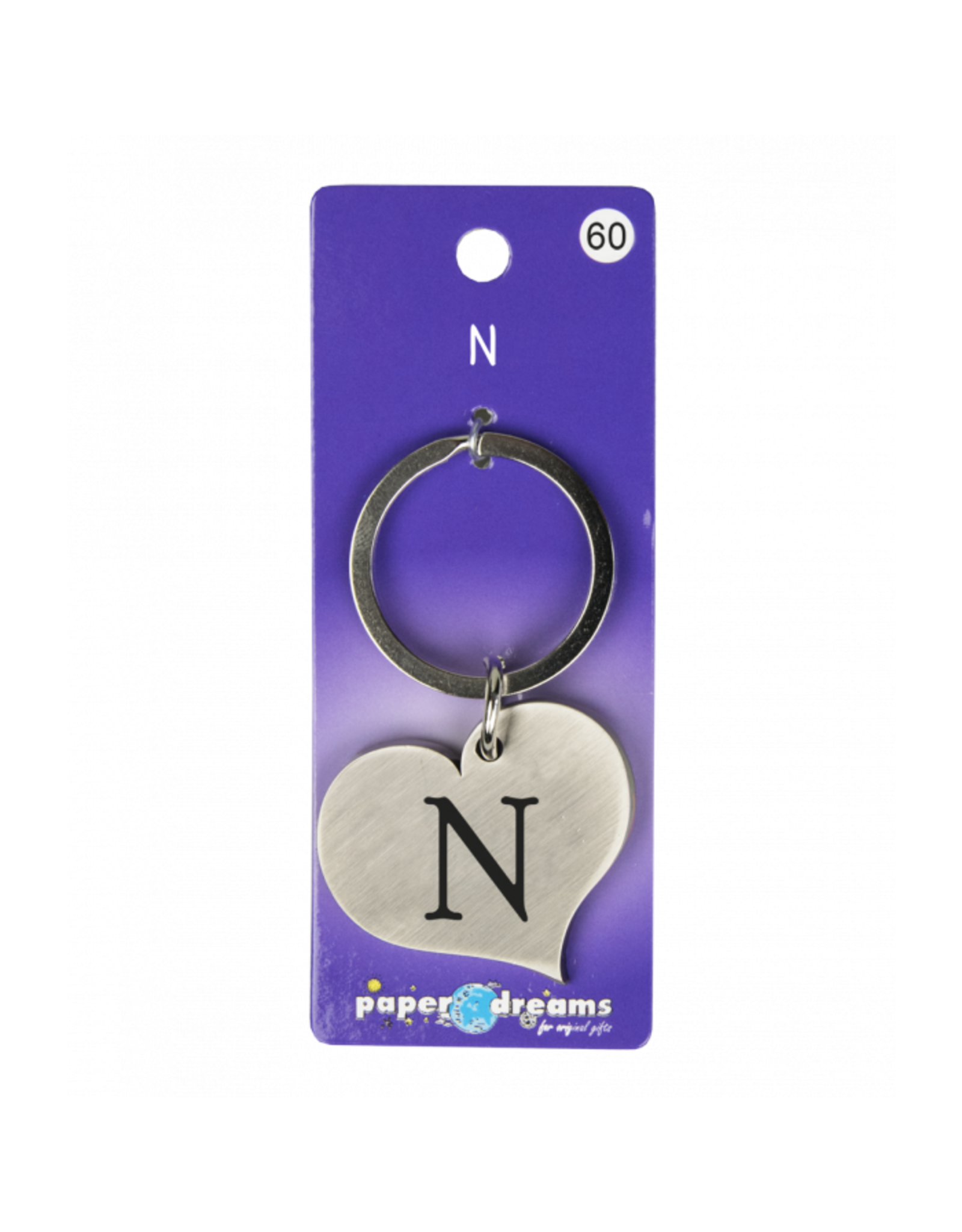 pd party Hart sleutelhanger - N