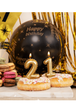 pd party Foil Balloon Candle Gold - 5