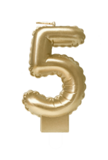 pd party Foil Balloon Candle Gold - 5