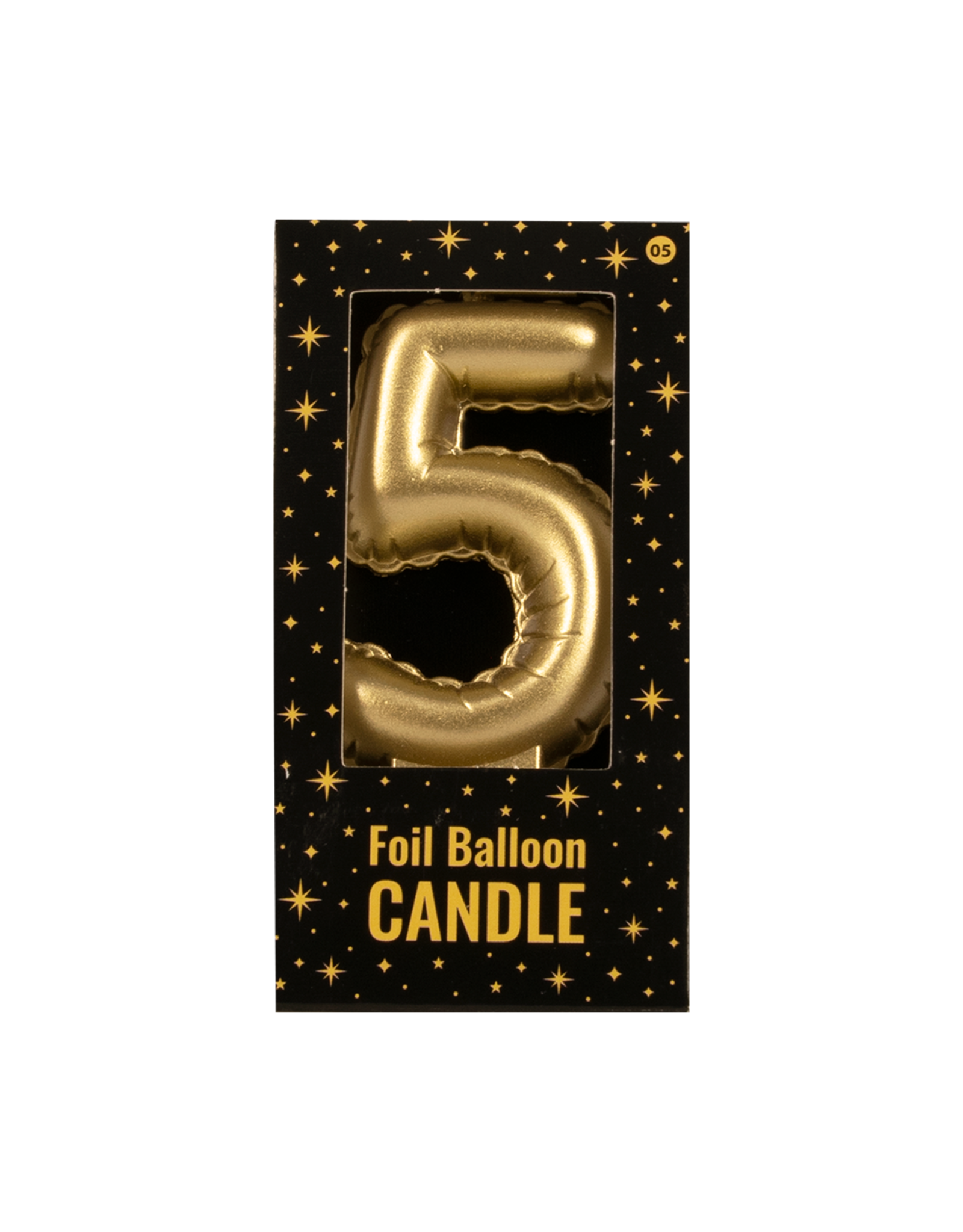 pd party Foil Balloon Candle Gold - 5