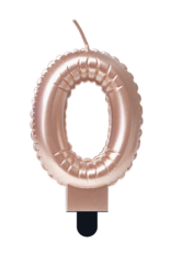 pd party Foil Balloon Candle Rose - 0