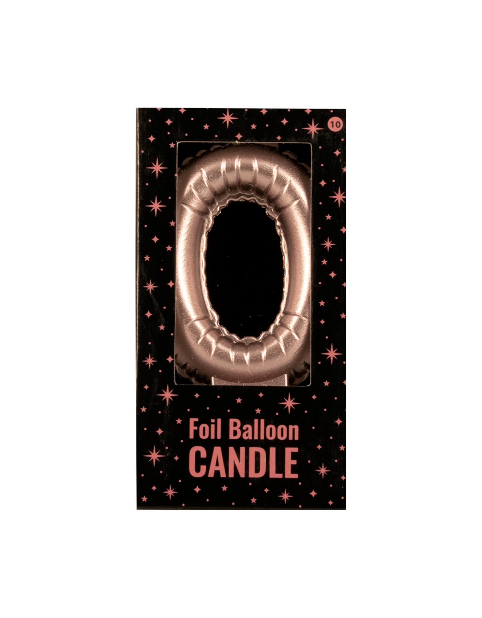 pd party Foil Balloon Candle Rose - 0