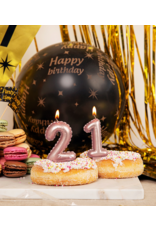 pd party Foil Balloon Candle Rose - 3