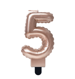 pd party Foil Balloon Candle Rose - 5