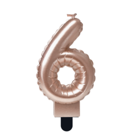 pd party Foil Balloon Candle Rose - 6