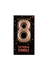 pd party Foil Balloon Candle Rose - 8