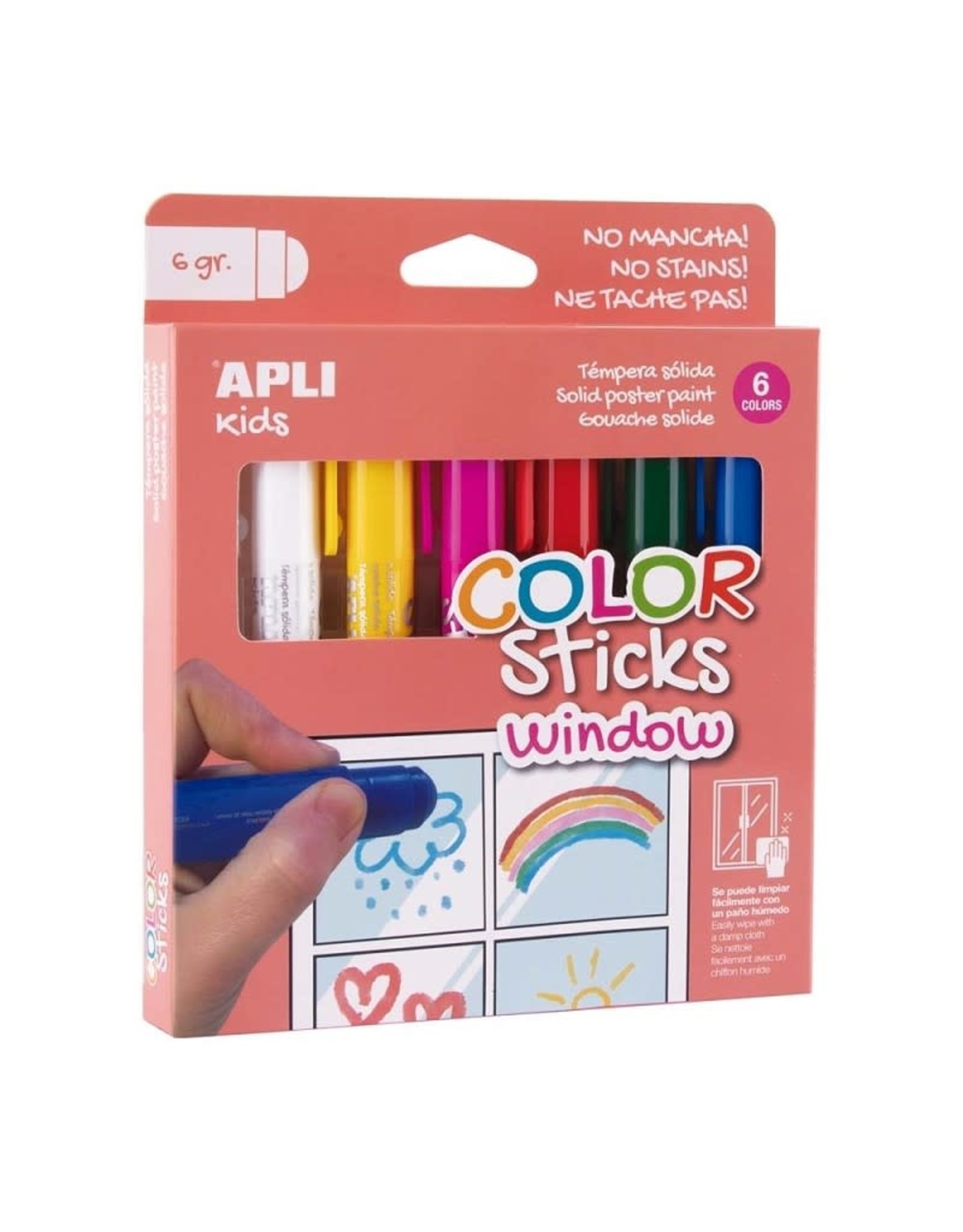 APLI Color Sticks Window