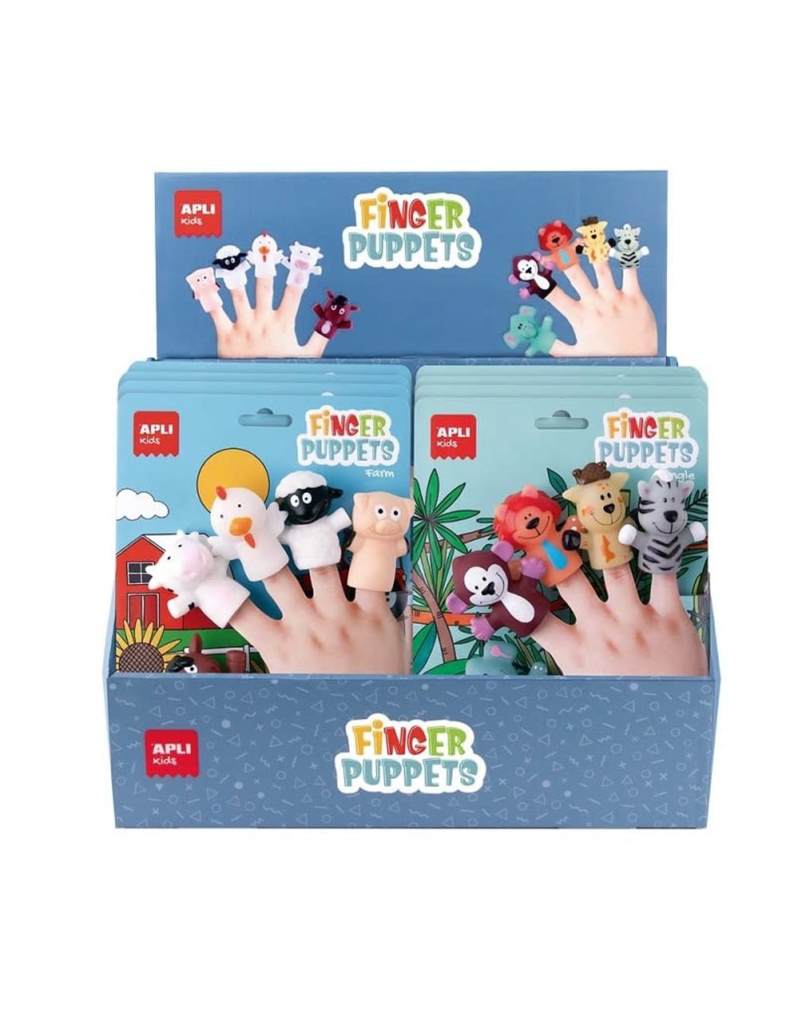 APLI Vingerpoppetjes Jungle