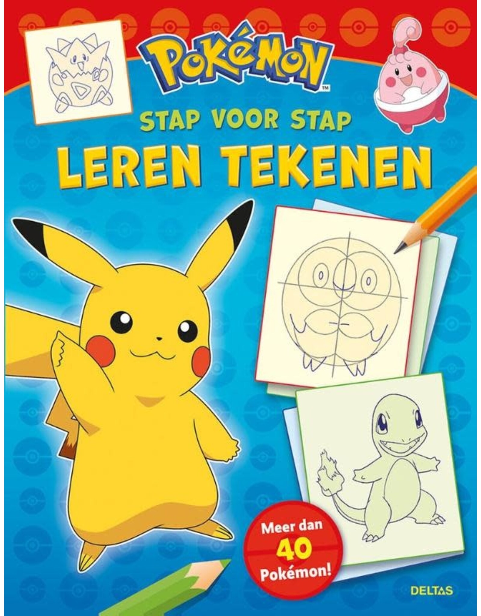 Deltas Pokémon stap voor stap Leren Tekenen