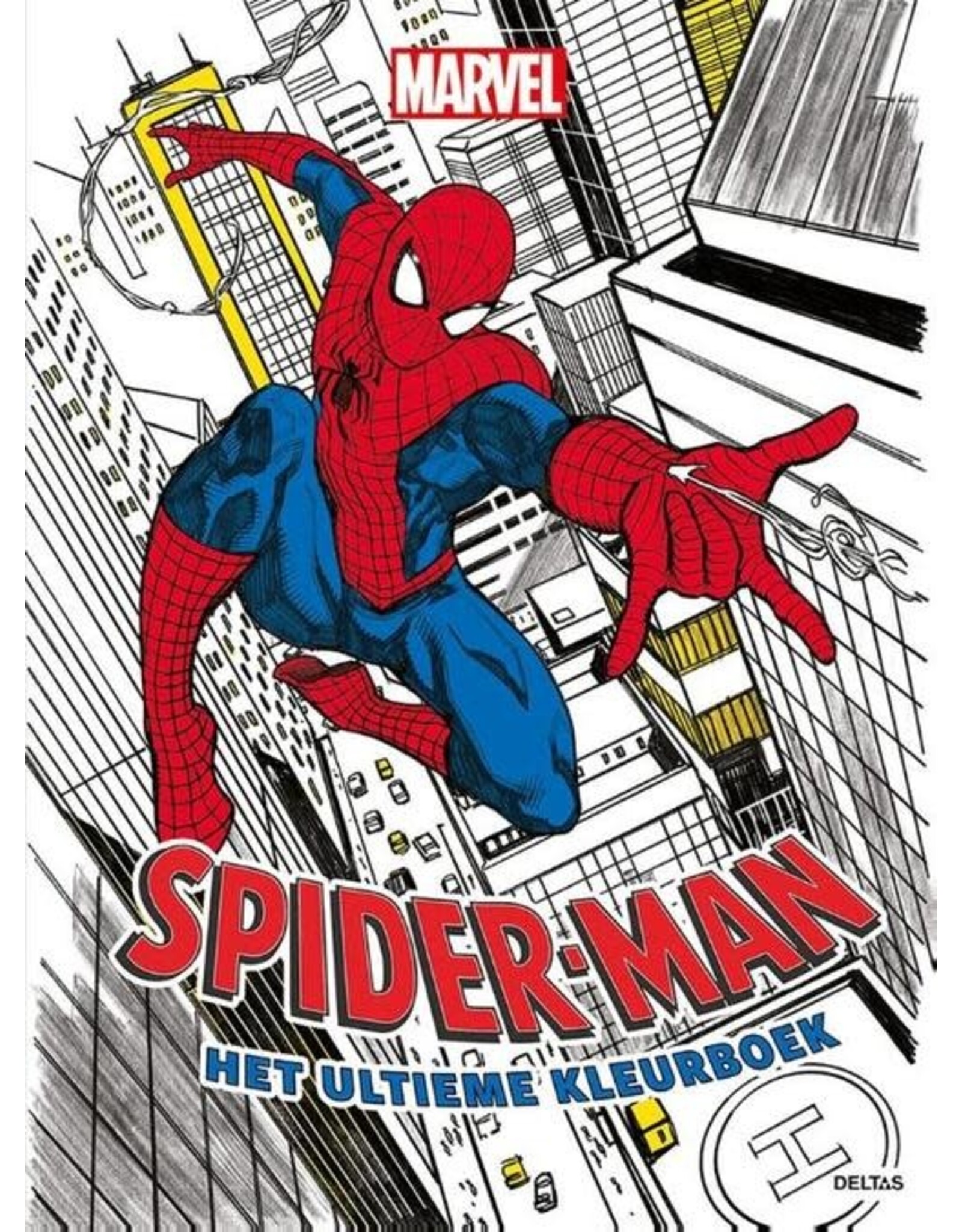 Deltas Marvel Spider-Man - Het ultieme kleurboek