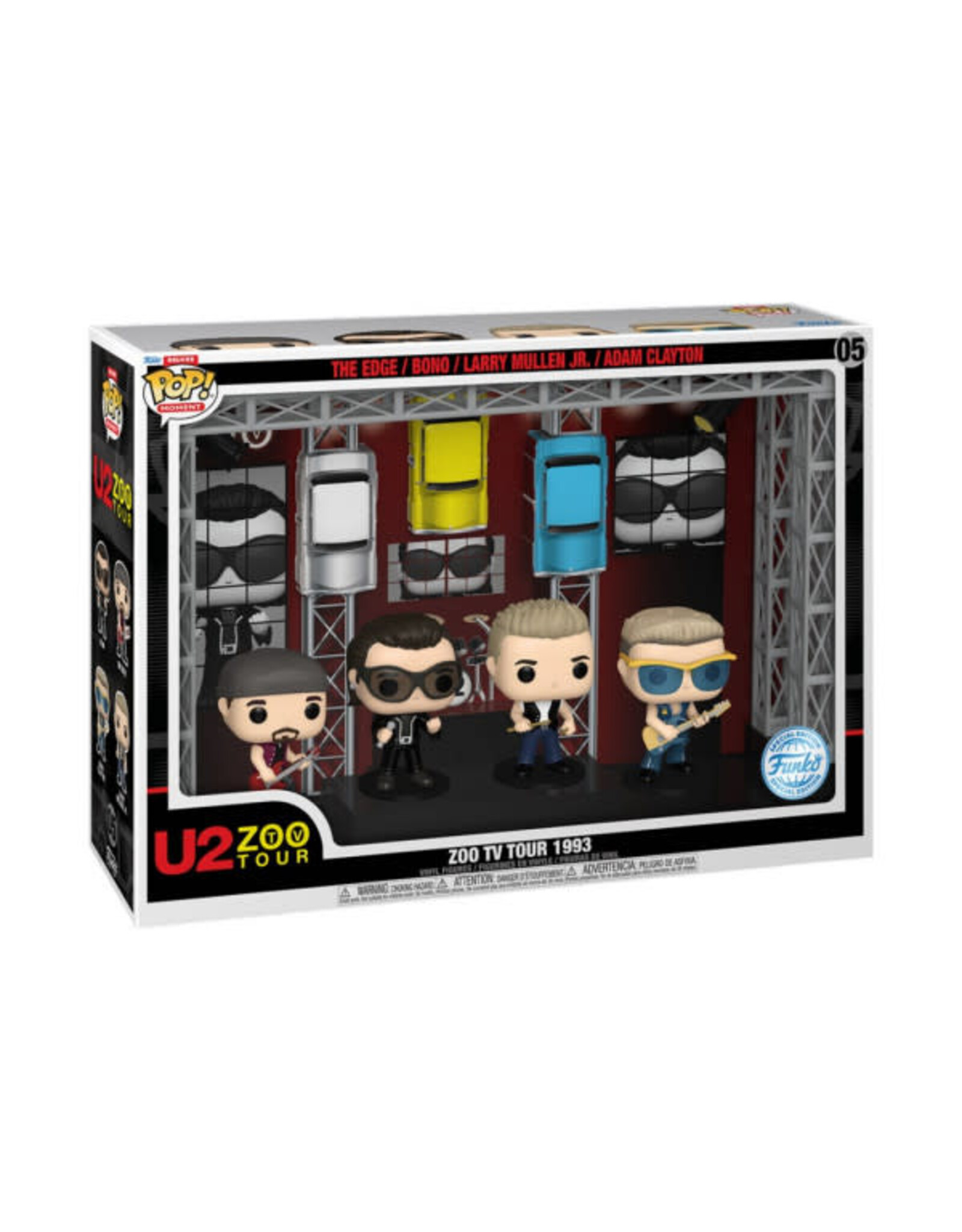 Funko Funko Pop! Moments Deluxe U2 - Zoo TV Tour 1993