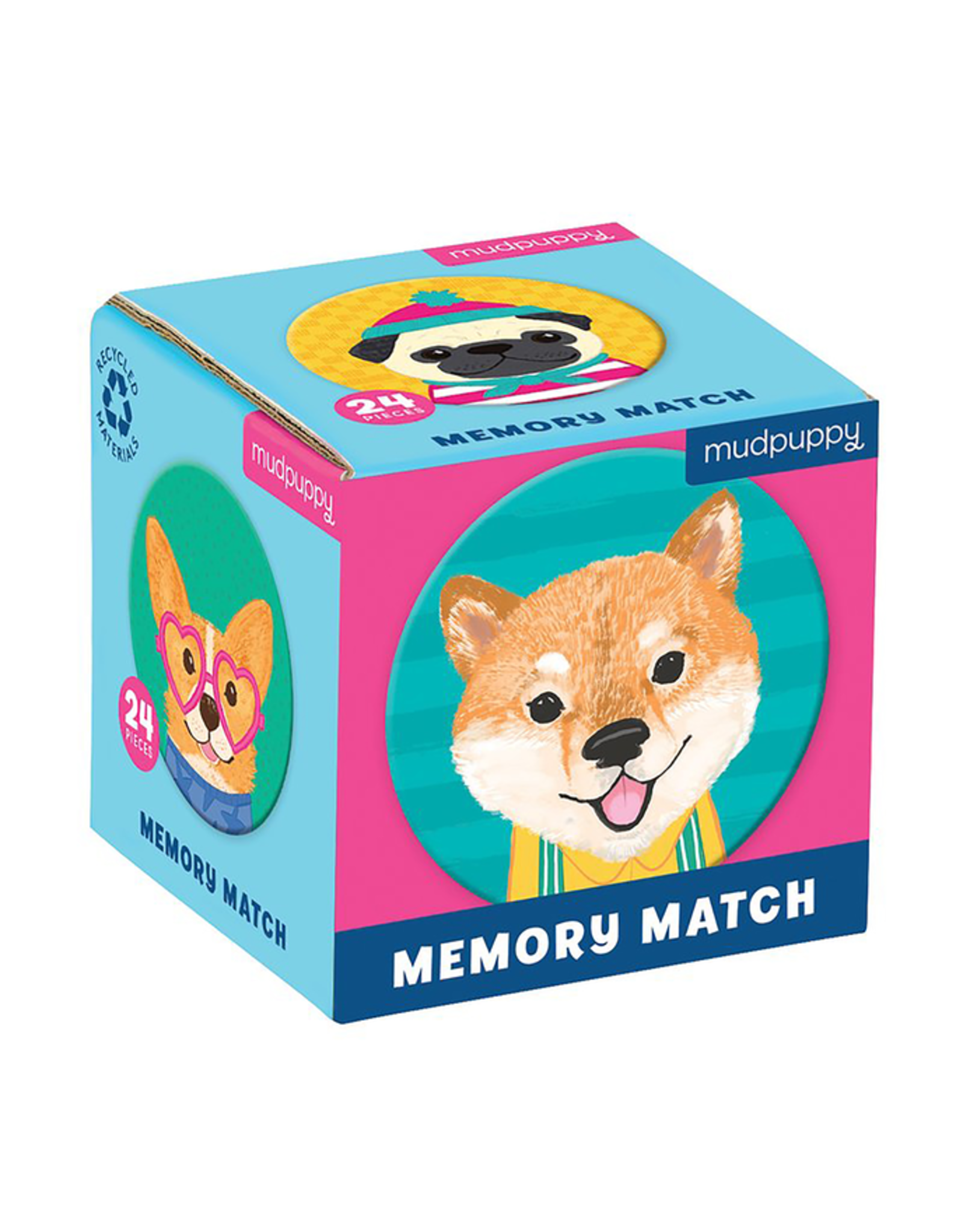 Mudpuppy Memory Match "Dog Portraits”