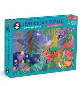 Mudpuppy Watch Me Transform Puzzle - Forest Day & Night