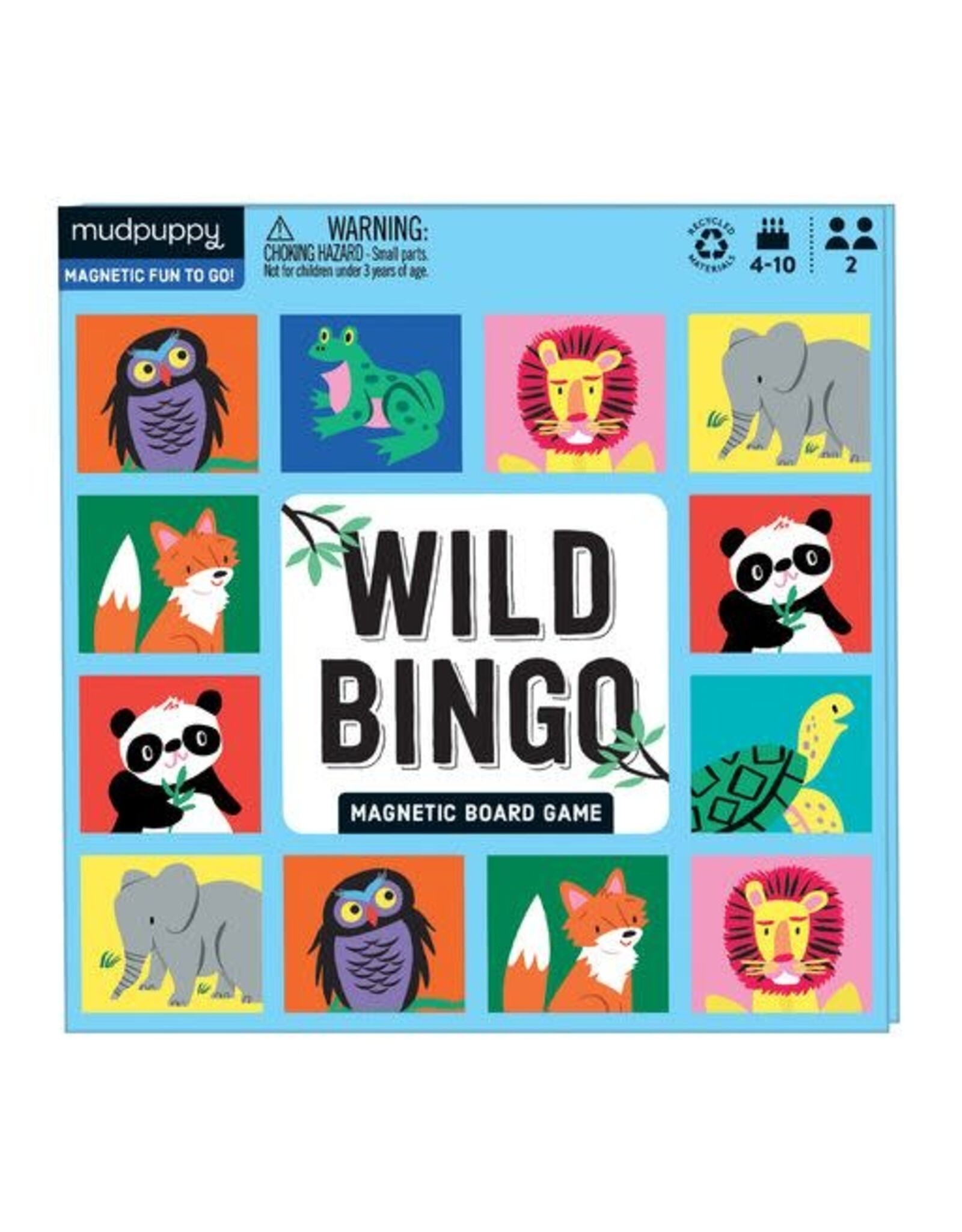 Mudpuppy Magnetic Board Game “Wild Bingo”