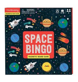 Mudpuppy Magnetic Board Game “Space Bingo”