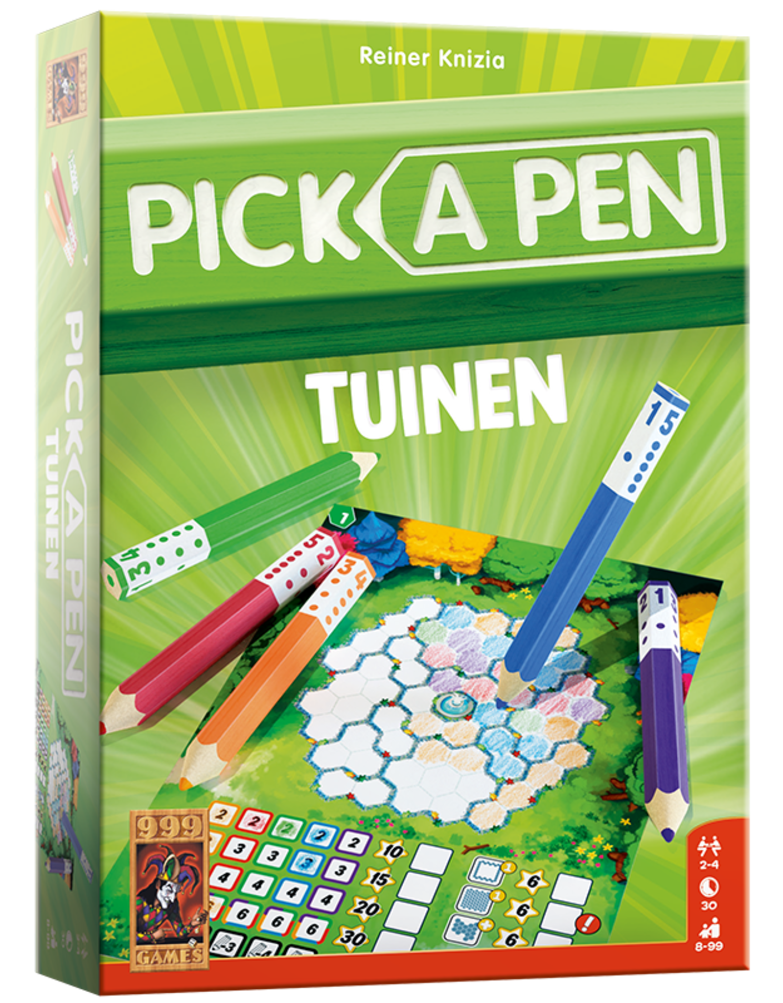 999 Games Pick A Pen Tuinen