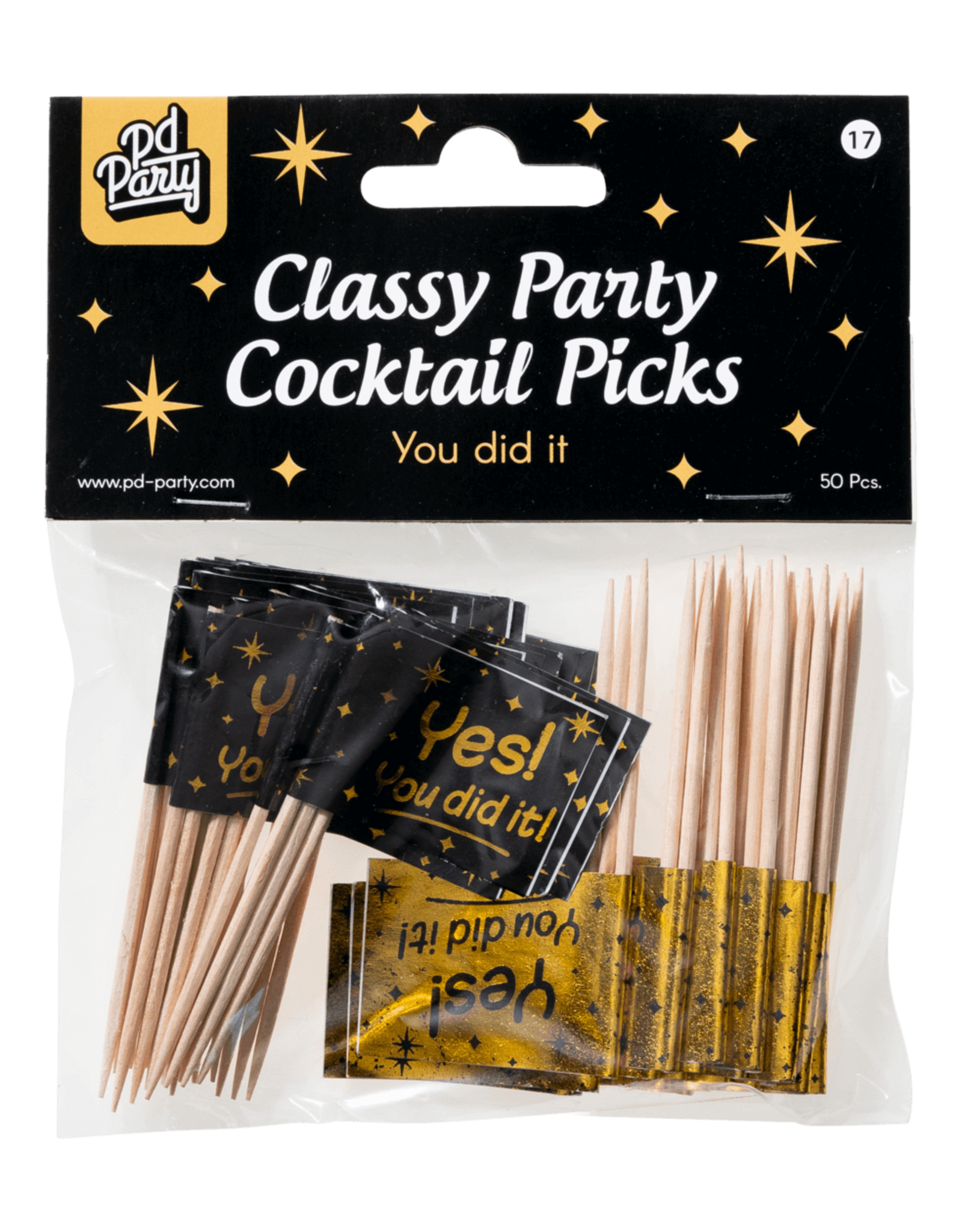 pd party Party Cocktail Picks - You Did It!