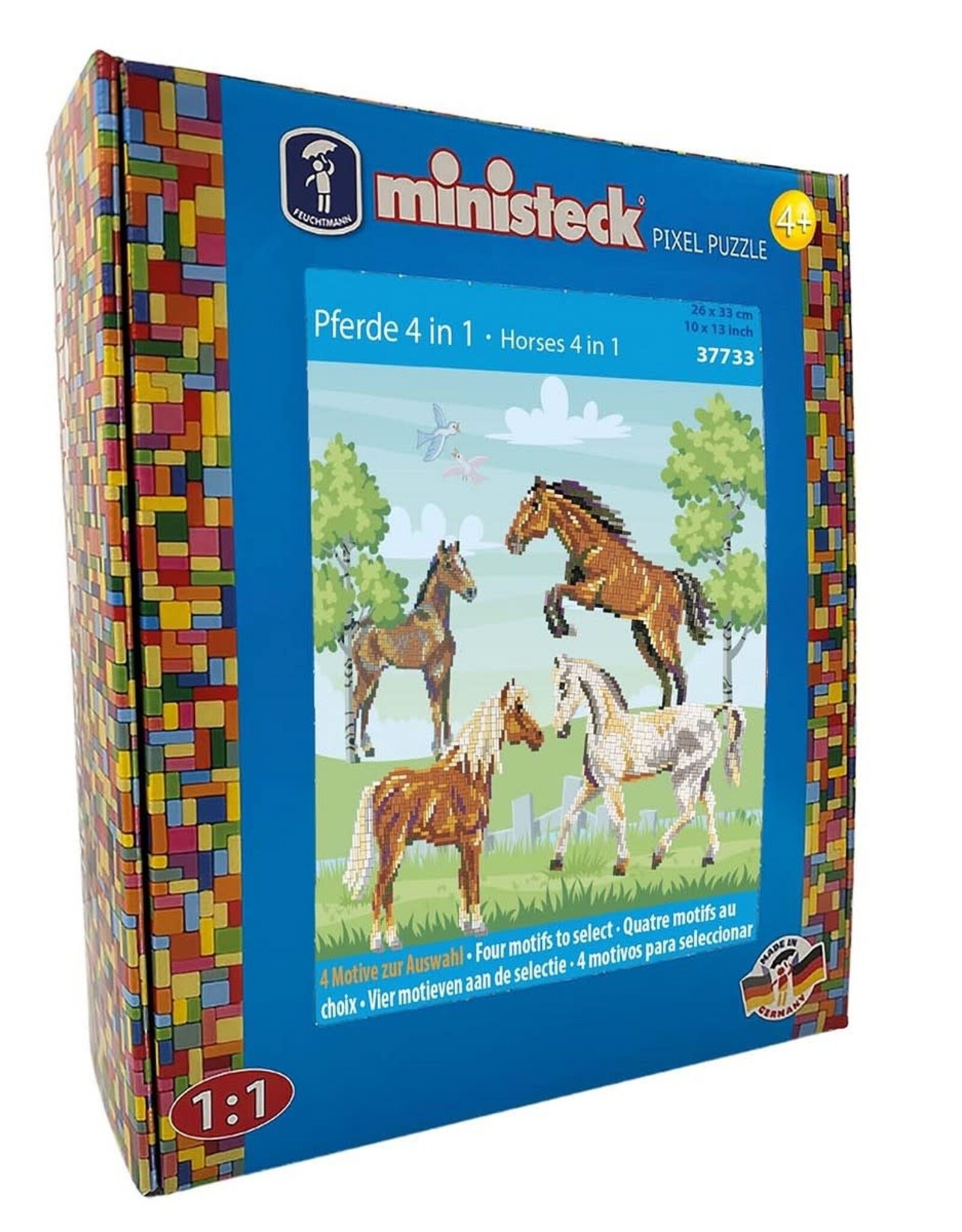 Ministeck Ministeck XL “Horses” 4 In 1