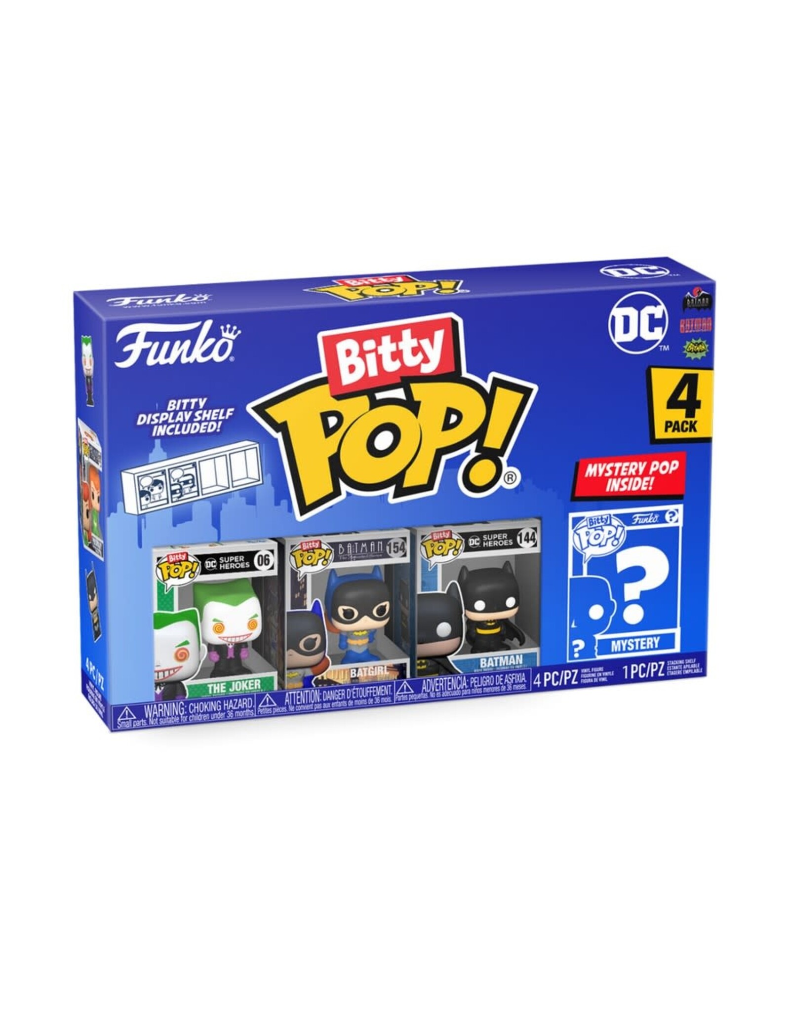 Funko Pop! Funko Bitty Pop! DC - Joker 4-pack