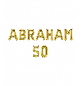Foil Balloon Kit ”Abraham 50”