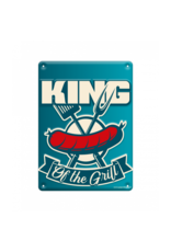 Metal Sign - King Of The Grill