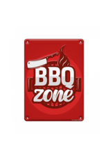 Metal Sign - BBQ Zone