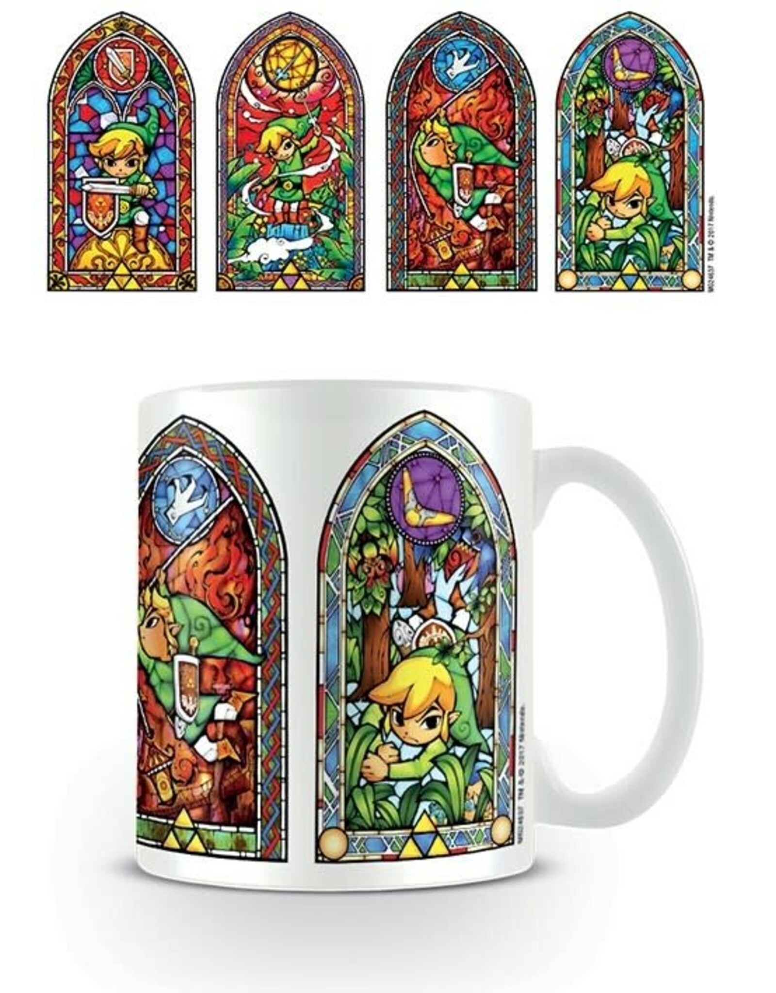 The Legend of Zelda - Stained Glass Mug