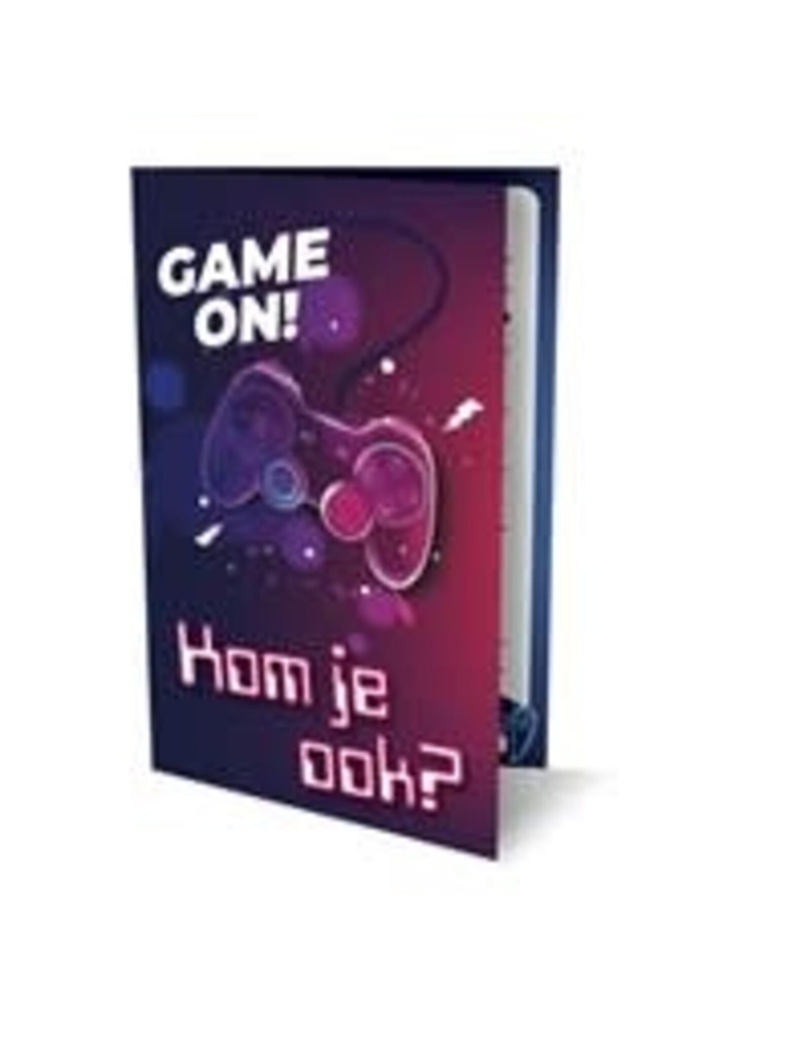 Uitnodigingen “Game On”