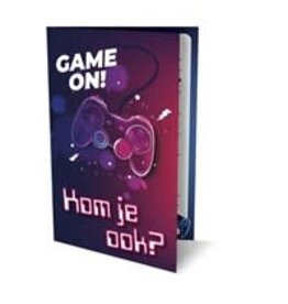 Uitnodigingen “Game On”