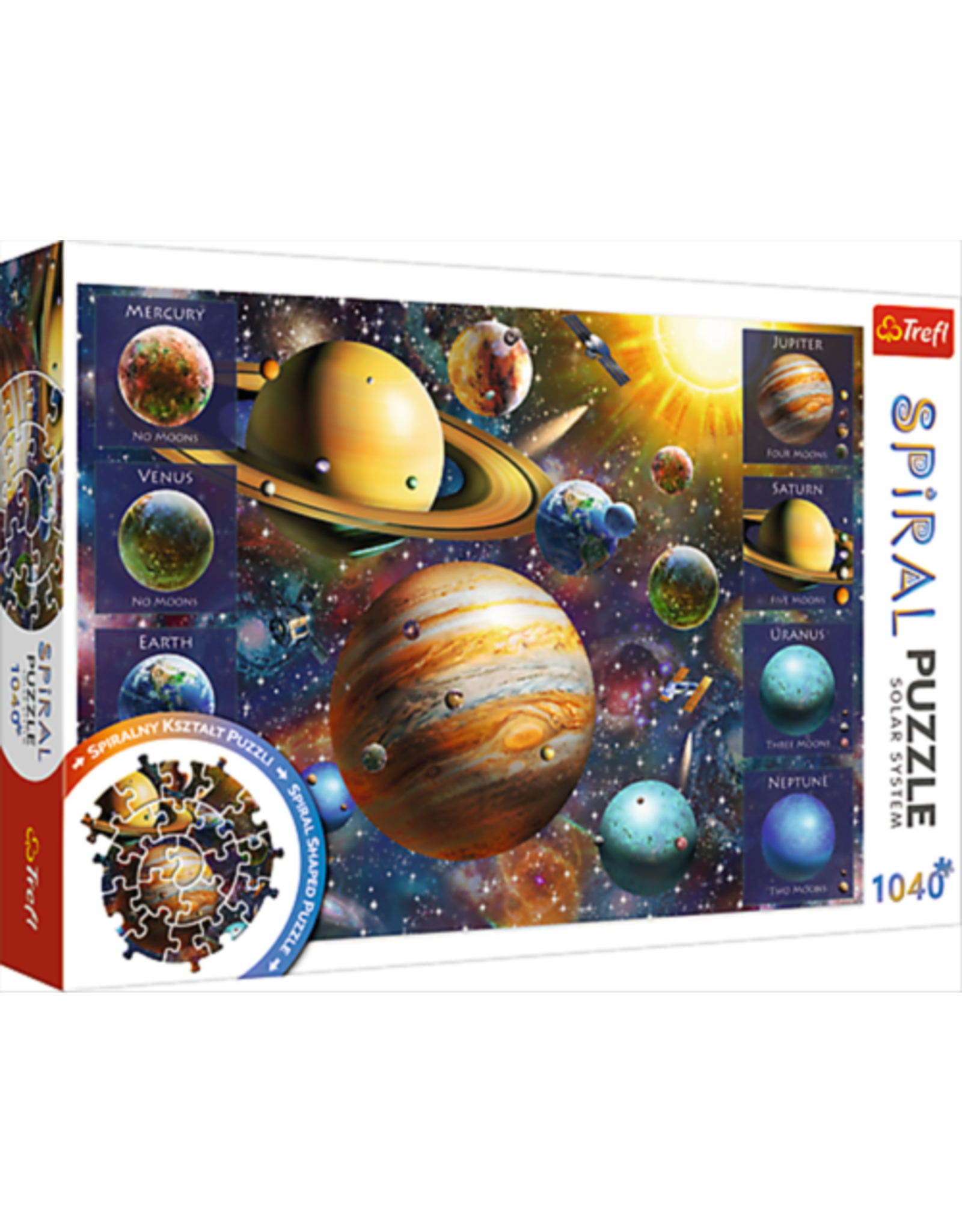 Trefl Spiral Puzzle Solar System