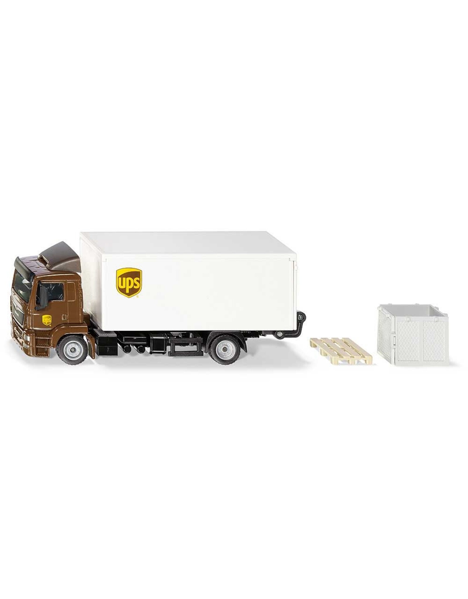 Siku Siku 1997 - 1:50 MAN Truck UPS bakwagen met lift