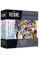Trefl Wooden Puzzle 1000 - Disney Villains