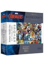 Trefl Wooden Puzzle 1000 - Marvel Comic Universe