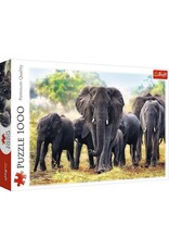 Trefl African Elephants Puzzle 1000