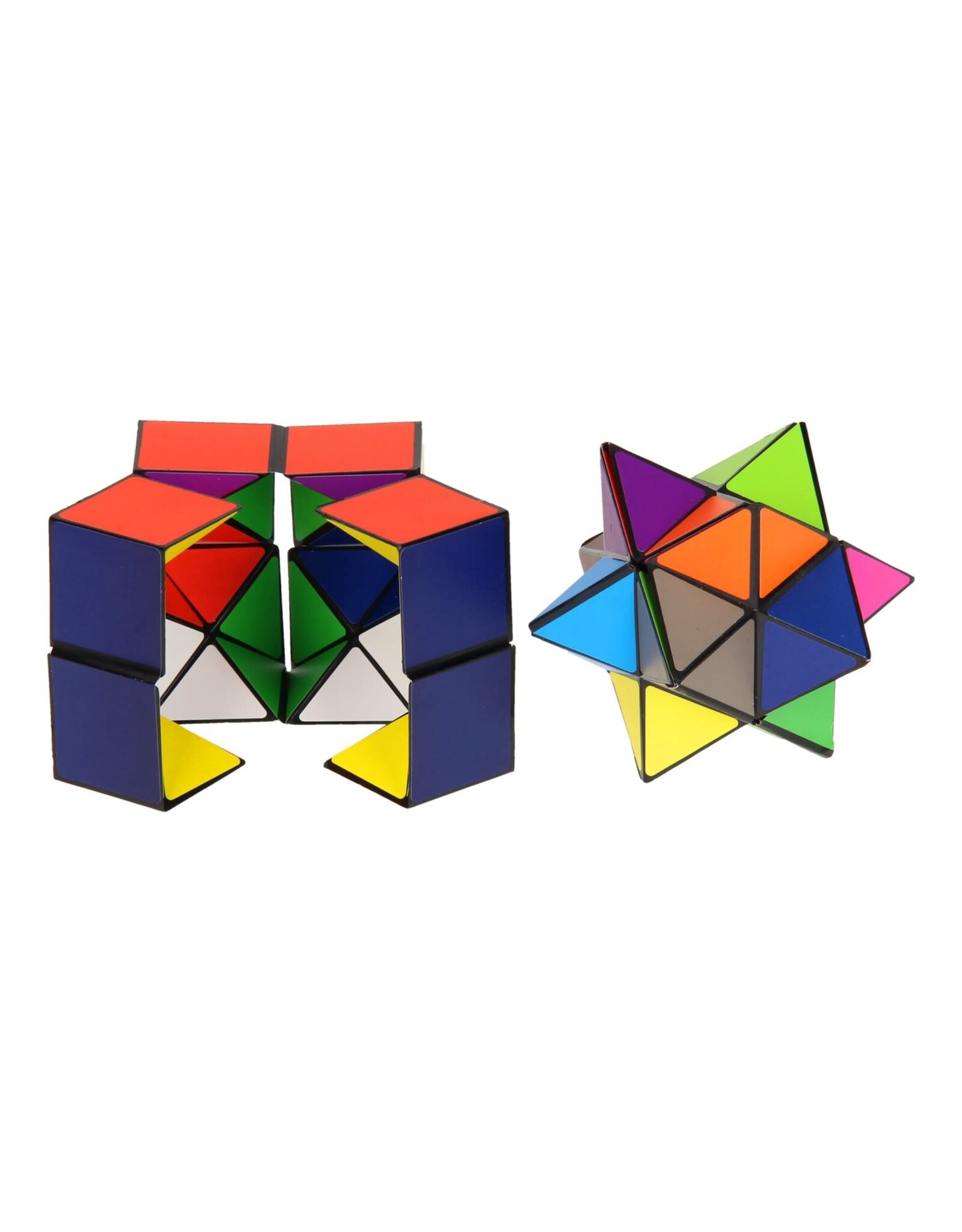 Foldable Magic Cubes