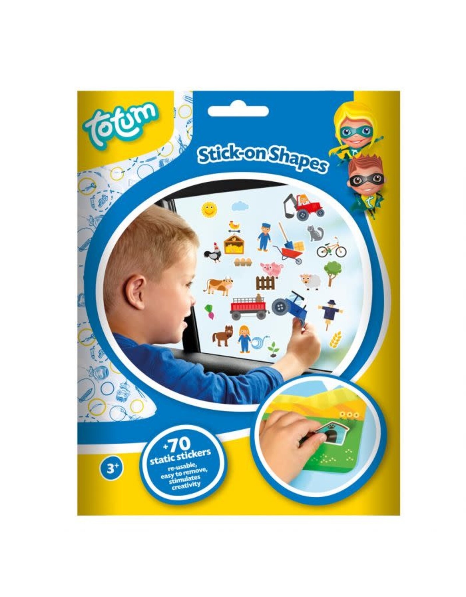 ToTum Raamstickers Boerderij