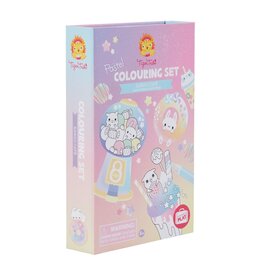 Tiger Tribe Pastel Colouring Set Kawaii