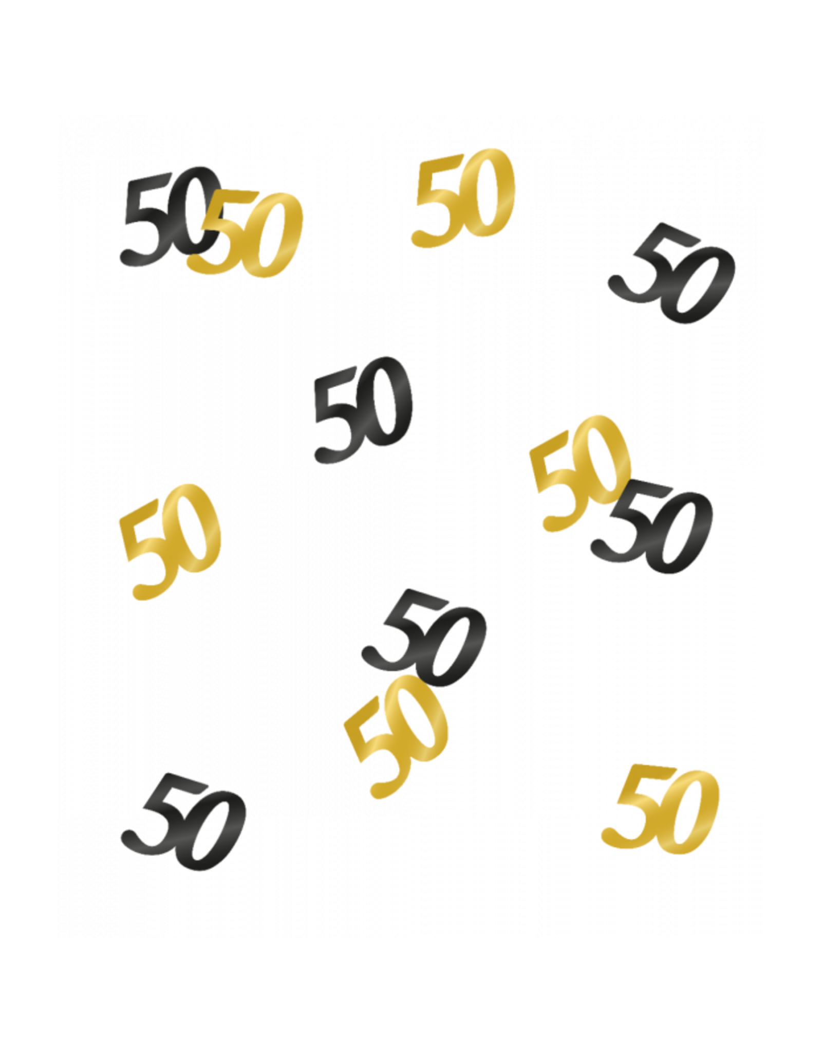 Classy Party Tafel Confetti “50”