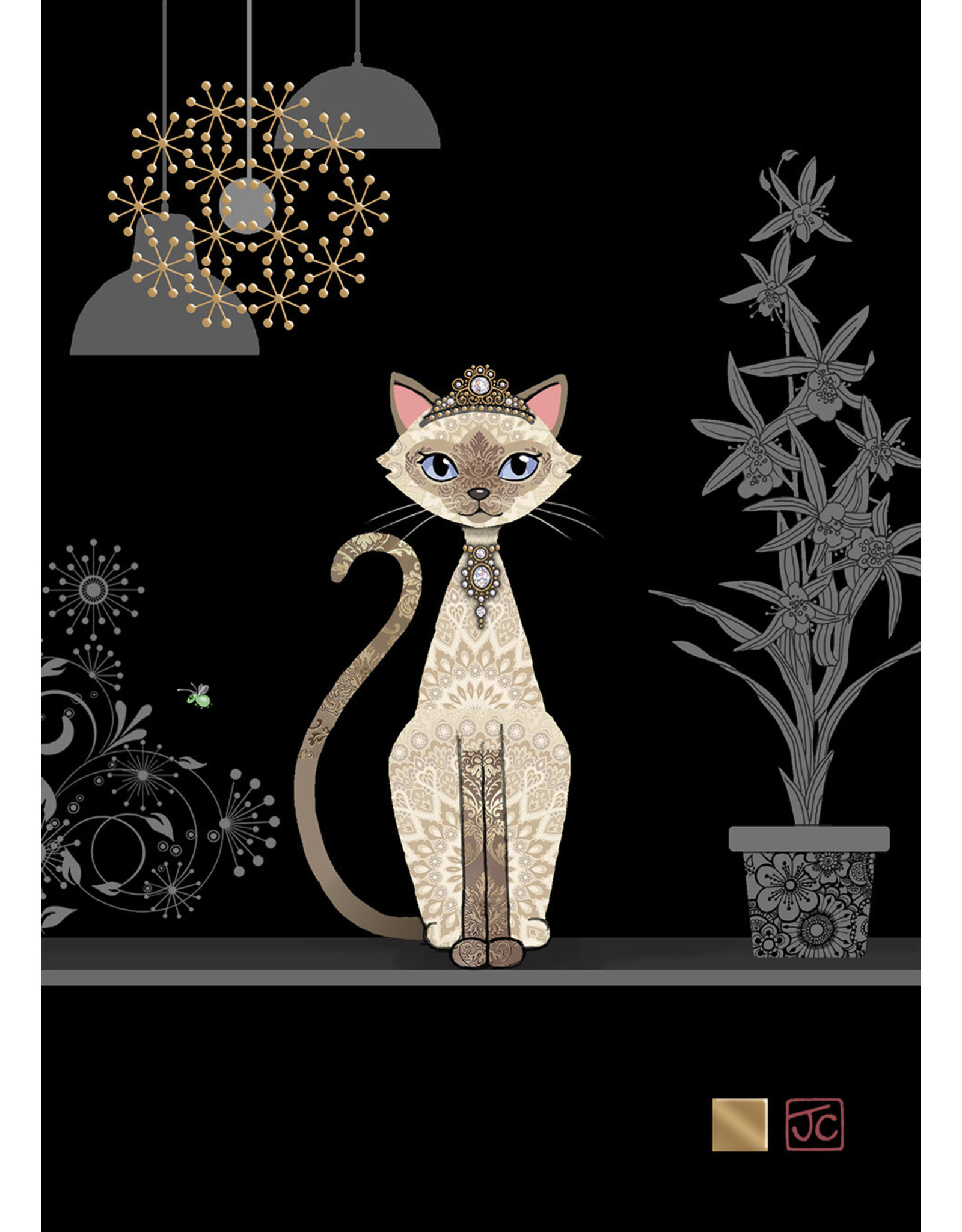 BugArt Jewels (BugArt) "Siamese Cat"