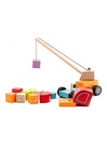 Cubika Wooden Crane Truck