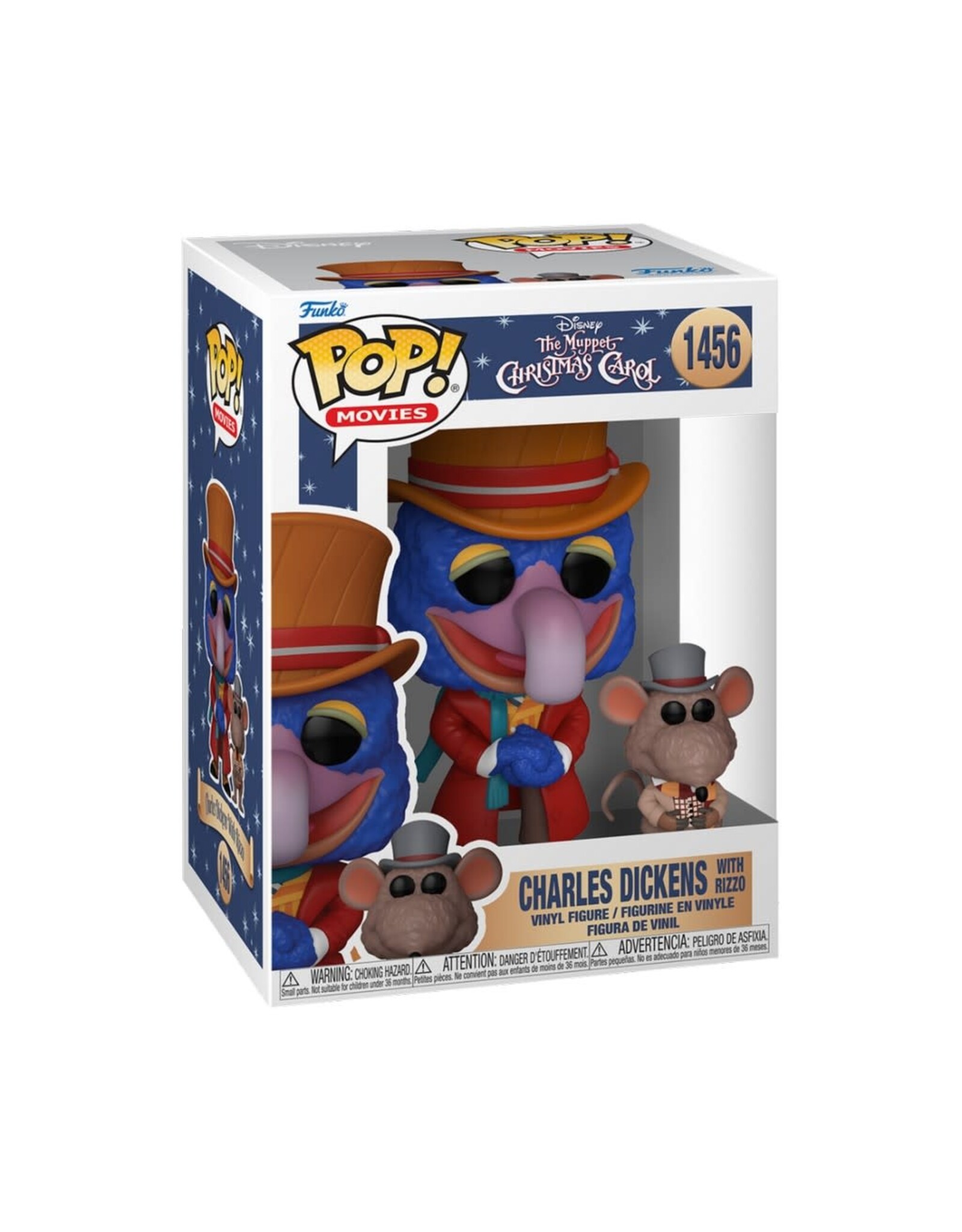 Funko Pop! Funko Pop! Movies nr1456 Charles Dickens with Rizzo