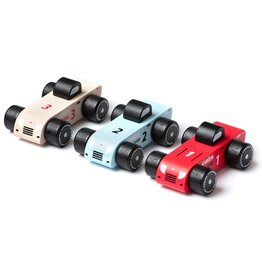 Cubika Wooden Vehicle Set "Racing Cars"