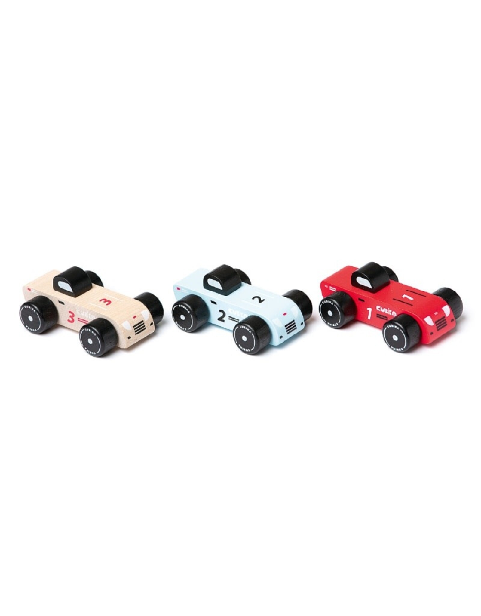 Cubika Wooden Vehicle Set "Racing Cars"