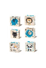 Cubika Set of Wooden Animal Blocks
